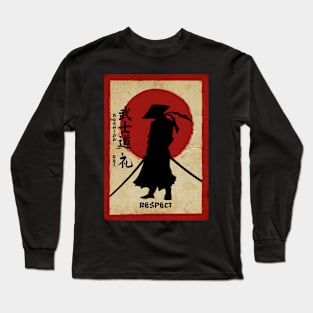 Bushido Respect Long Sleeve T-Shirt